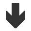 wide-headed-downwards-heavy-barb-arrow icon