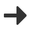 rightwards-arrow-with-large-triangle-arrowhead icon