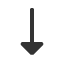 triangle-headed-downwards-arrow icon