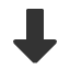 black-downwards-arrow icon