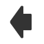 squat-black-leftwards-arrow icon