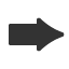 heavy-concave-pointed-black-rightwards-arrow icon