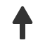 heavy-upwards-arrow-with-equilateral-arrowhead icon