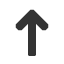upwards-sans-serif-regular-arrow icon