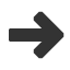 rightwards-medium-sans-serif-arrow icon
