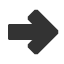 rightwards-heavy-sans-serif-arrow icon