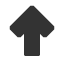 upwards-very-heavy-sans-serif-arrow icon