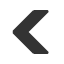 leftwards-medium-barb-chevron icon