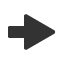 heavy-rightwards-arrow-with-large-equilateral-arrowhead icon
