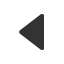 leftwards-triangle-medium-arrowhead icon