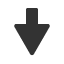 heavy-downwards-arrow-with-large-equilateral-arrowhead icon