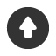 upwards-circle-equilateral-arrow icon