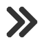 rightwards-double-chevron icon