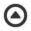 upwards-circle-empty-triangle icon