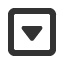 downwards-square-empty-triangle icon