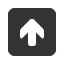upwards-square-heavy-barb-arrow icon