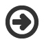 rightwards-circle-empty-sans-serif-arrow icon