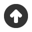 upwards-circle-sans-serif-arrow icon