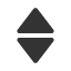 up-down-heavy-equilateral-triangles icon