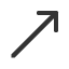 north-east-arrow icon