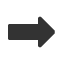 rightwards-triangle-headed-arrow-with-heavy-shaft icon