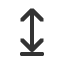 up-down-arrow-with-base icon