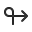 rightwards-arrow-with-loop icon