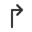 upwards-arrow-with-tip-rightwards icon