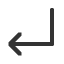 downwards-arrow-with-corner-leftwards icon