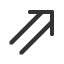 north-east-double-arrow icon