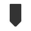 downwards-finger-post-arrow icon
