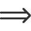long-rightwards-double-arrow icon
