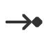 rightwards-arrow-to-black-diamond icon