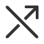 falling-diagonal-crossing-north-east-arrow icon