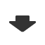 downwards-compressed-arrow icon