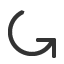 lower-left-semicircular-anticlockwise-arrow icon