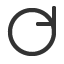clockwise-closed-circle-arrow icon