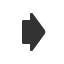 rightwards-heavy-compressed-arrow icon
