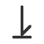 downwards-harpoon-with-barb-right-to-bar icon