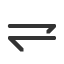rightwards-harpoon-barb-down-above-leftwards-harpoon-barb-down icon
