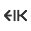 leftwards-arrow-with-tail-with-double-vertical-stroke icon