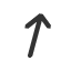 short-slanted-north-arrow icon