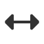 left-right-triangle-headed-arrow icon