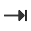 rightwards-triangle-headed-arrow-to-bar icon