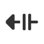 leftwards-triangle-headed-arrow-with-double-horizontal-stroke icon