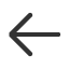wide-headed-leftwards-light-barb-arrow icon
