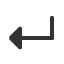 downwards-triangle-headed-arrow-with-long-tip-leftwards icon