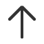 wide-headed-upwards-light-barb-arrow icon