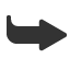 heavy-black-curved-downwards-and-rightwards-arrow icon