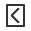 left-arrowhead-in-a-rectangle-box icon